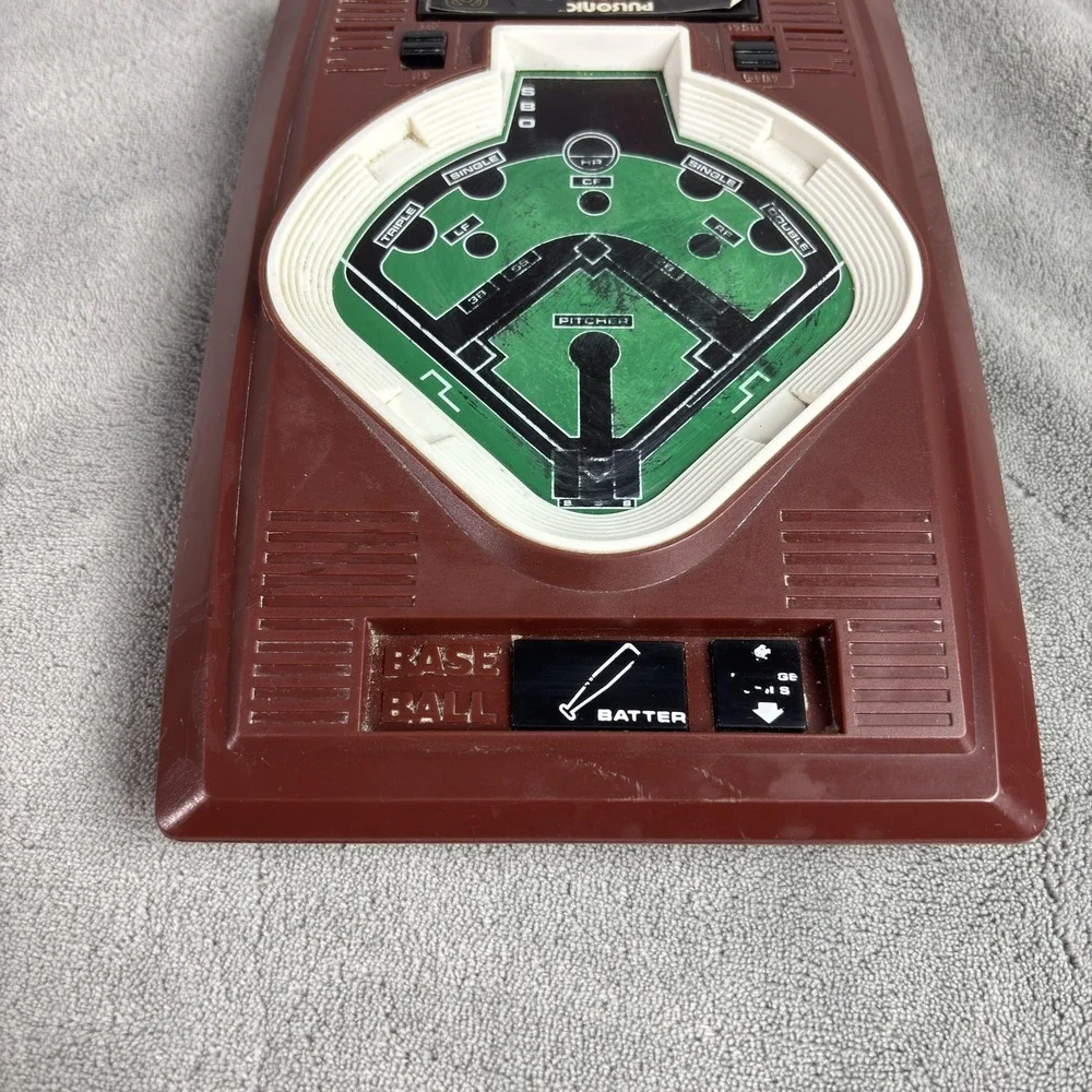 Baseball Pulsonic Electronic Handheld Game Japan 80s tested and working